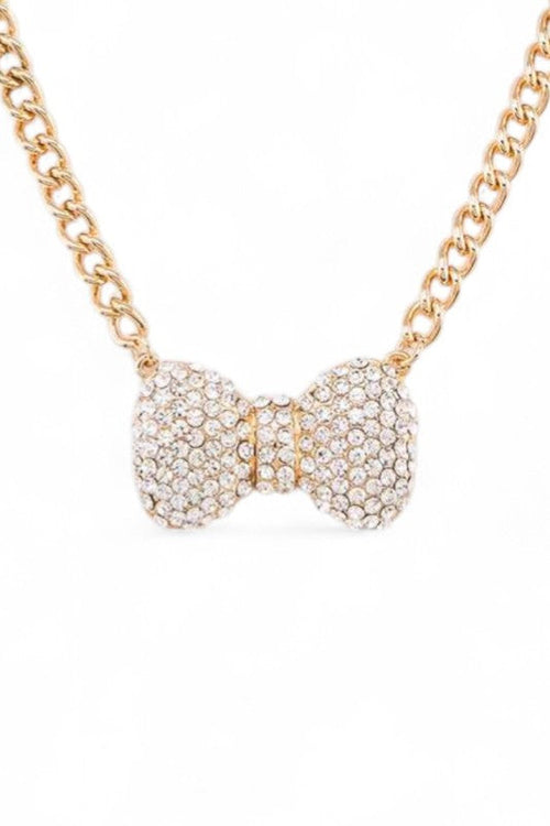 Crystal bow tie